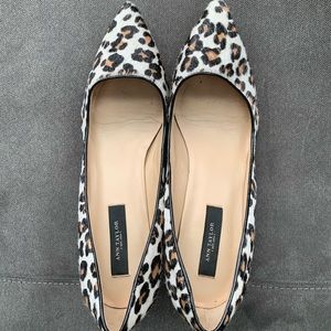 SOLD! Ann Taylor leopard heels